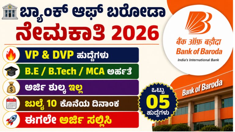 Bank of Baroda Recruitment 2026